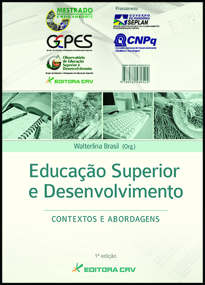 Capa do livro: EDUCAÇÃO SUPERIOR E DESENVOLVIMENTO:<BR>contextos e abordagens