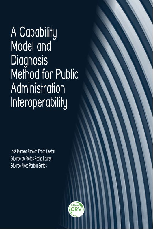Capa do livro: A CAPABILITY MODEL AND DIAGNOSIS METHOD FOR PUBLIC ADMINISTRATION INTEROPERABILITY