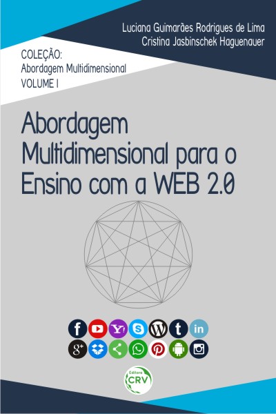 Capa do livro: ABORDAGEM MULTIDIMENSIONAL PARA O ENSINO COM A WEB 2.0 -<br> VOLUME I