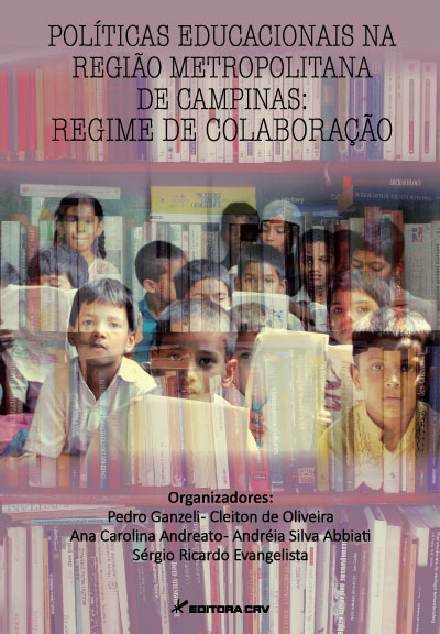 Capa do livro: POLÍTICAS EDUCACIONAIS NA REGIÃO METROPOLITANA  DE CAMPINAS:<br>regime de Colaboração