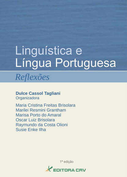 Capa do livro: LINGUISTICA E LÍNGUA PORTUGUESA:<br>reflexões
