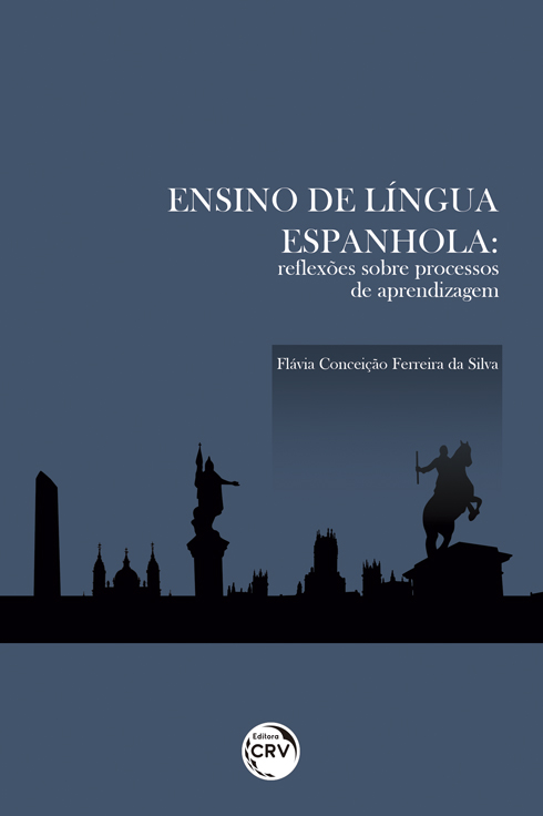 Capa do livro: ENSINO DE LÍNGUA ESPANHOLA:<br> reflexões sobre processos de aprendizagem