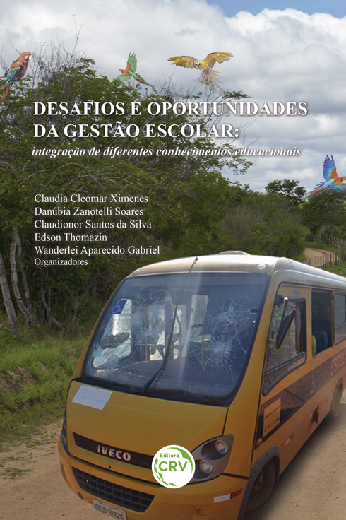 Capa do livro: DESAFIOS E OPORTUNIDADES DA GESTÃO ESCOLAR:  <br>integração de diferentes conhecimentos educacionais