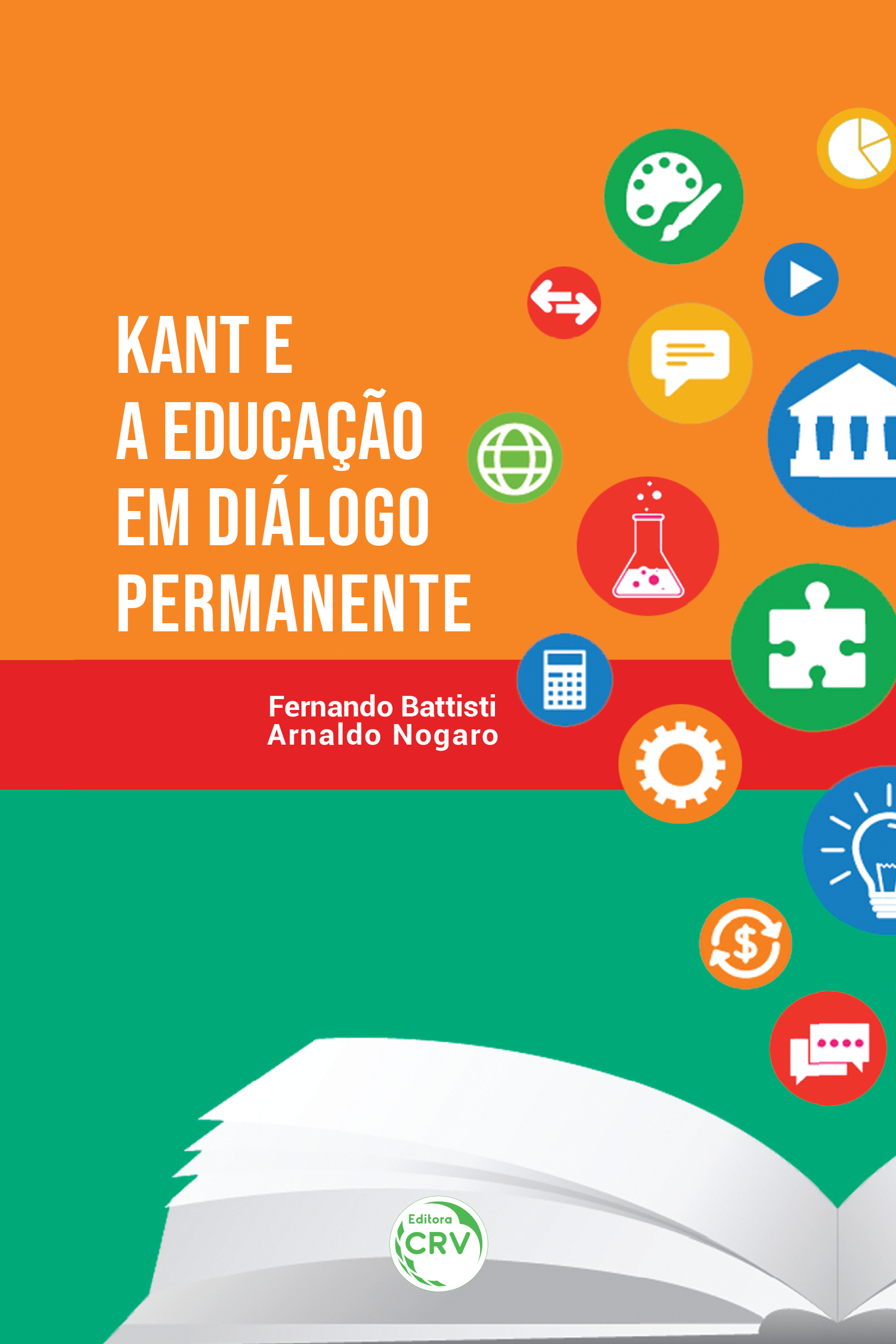 Capa do livro: KANT E A EDUCAÇÃO EM DIÁLOGO PERMANENTE
