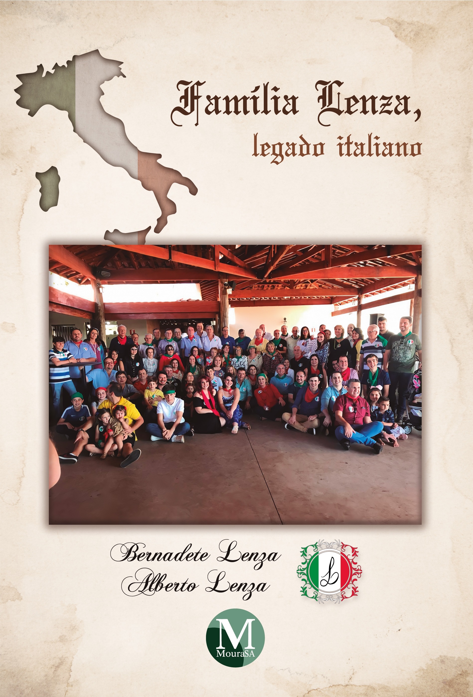 Capa do livro: Família Lenza, legado italiano