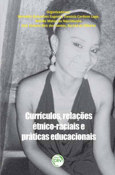 Capa do livro: CURRÍCULO, RELAÇÕES ÉTNICO-RACIAIS E PRÁTICAS EDUCACIONAIS