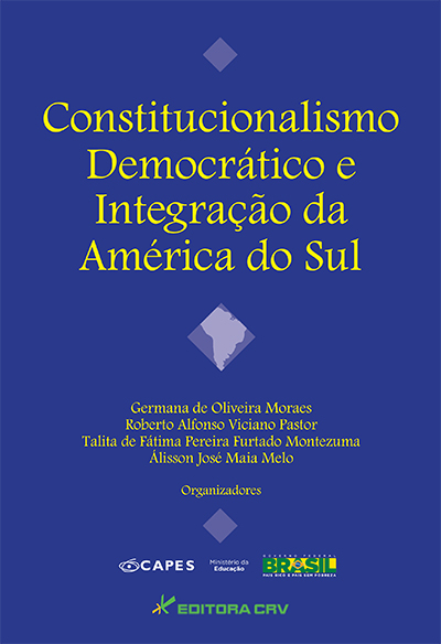 Capa do livro: (LIVRO NÃO COMERCIALIZADO)<br>CONSTITUCIONALISMO DEMOCRÁTICO E INTEGRAÇÃO DA AMÉRICA DO SUL