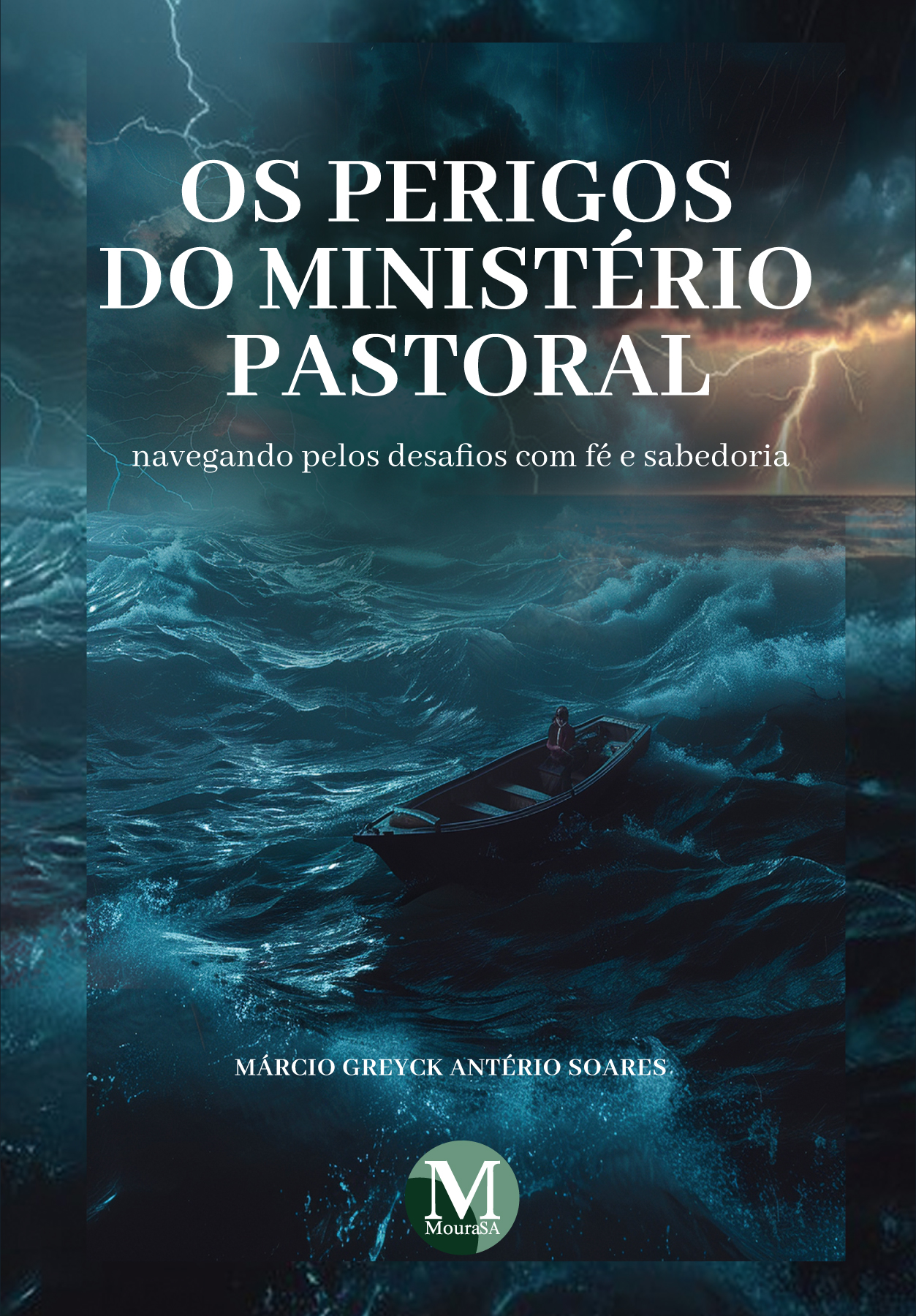 Capa do livro: Os perigos do ministério pastoral: <BR>Navegando pelos desafios com fé e sabedoria
