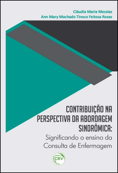 Capa do livro: CONTRIBUIÇÃO NA PERSPECTIVA DA ABORDAGEM SINDRÔMICA:<br>significando o ensino da consulta de enfermagem