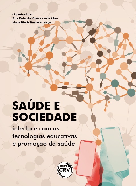 Capa do livro: SAÚDE E SOCIEDADE:<br> interface com as tecnologias educativas e promoção da saúde