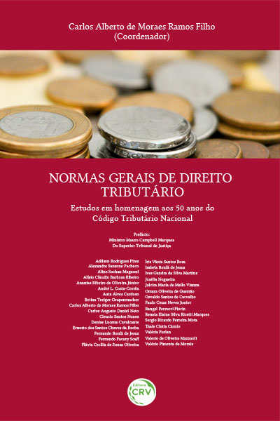 Capa do livro: NORMAS GERAIS DE DIREITO TRIBUTÁRIO:<br> estudos em homenagem aos 50 anos do código tributário nacional