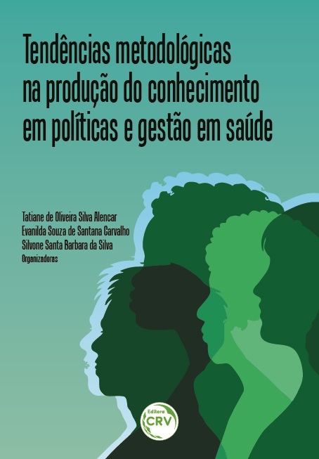 Capa do livro: TENDÊNCIAS METODOLÓGICAS NA PRODUÇÃO DO CONHECIMENTO EM POLÍTICAS E GESTÃO EM SAÚDE