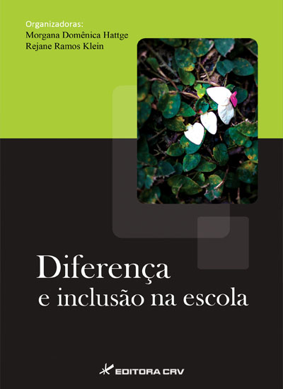 Capa do livro: DIFERENÇA E INCLUSÃO NA ESCOLA