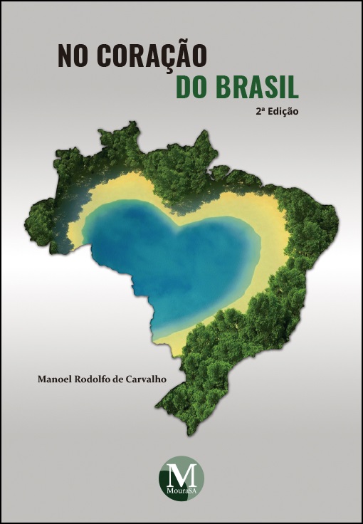 Capa do livro: NO CORAÇÃO DO BRASIL