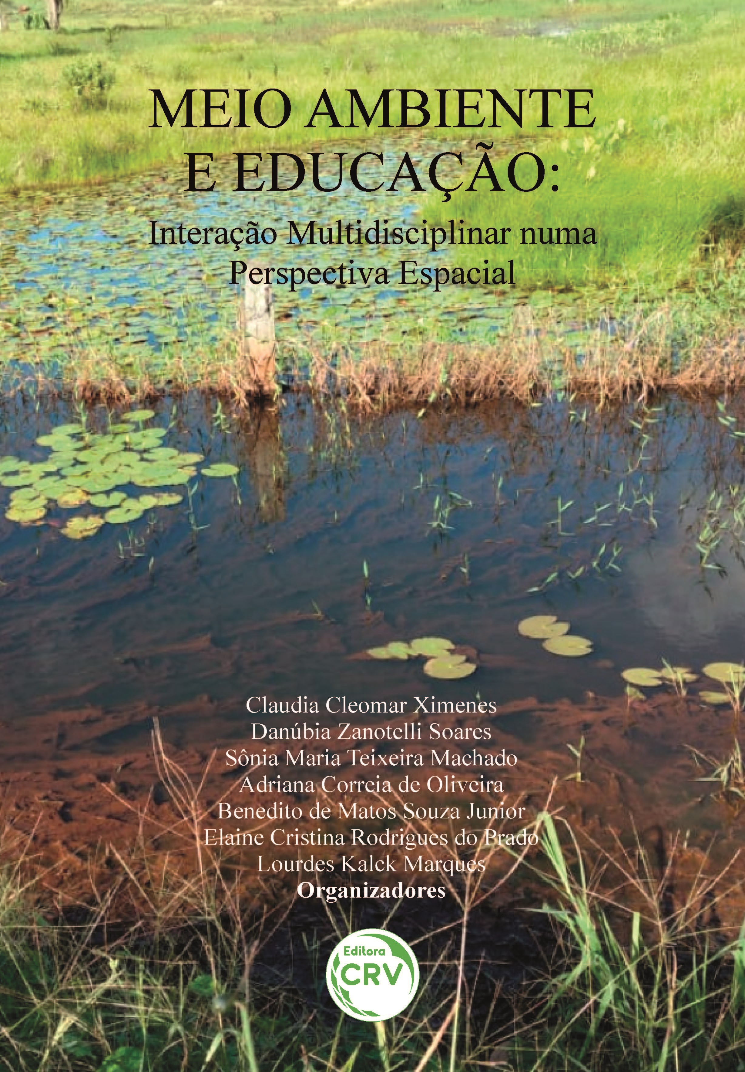 Capa do livro: MEIO AMBIENTE E EDUCAÇÃO: <br>interação multidisciplinar numa perspectiva espacial