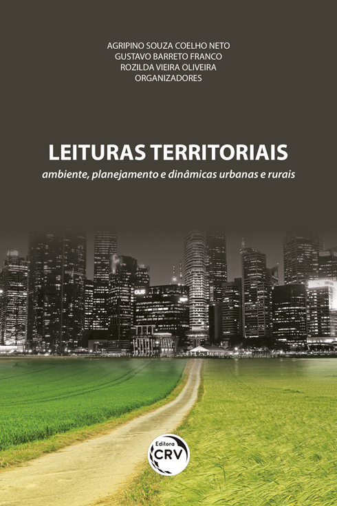 Capa do livro: LEITURAS TERRITORIAIS:<br>ambiente, planejamento e dinâmicas urbanas e rurais