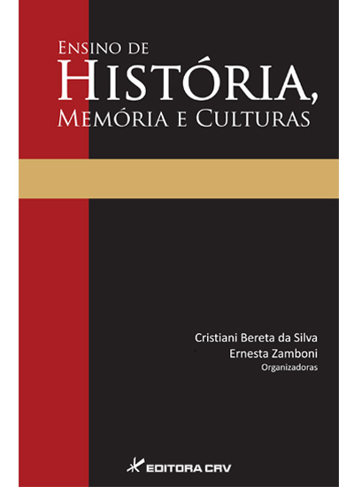 Capa do livro: ENSINO DE HISTÓRIA, MEMÓRIA E CULTURAS