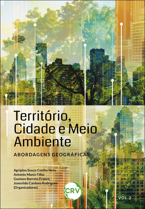 Capa do livro: Território, cidade e meio ambiente: <BR>Abordagens geográficas