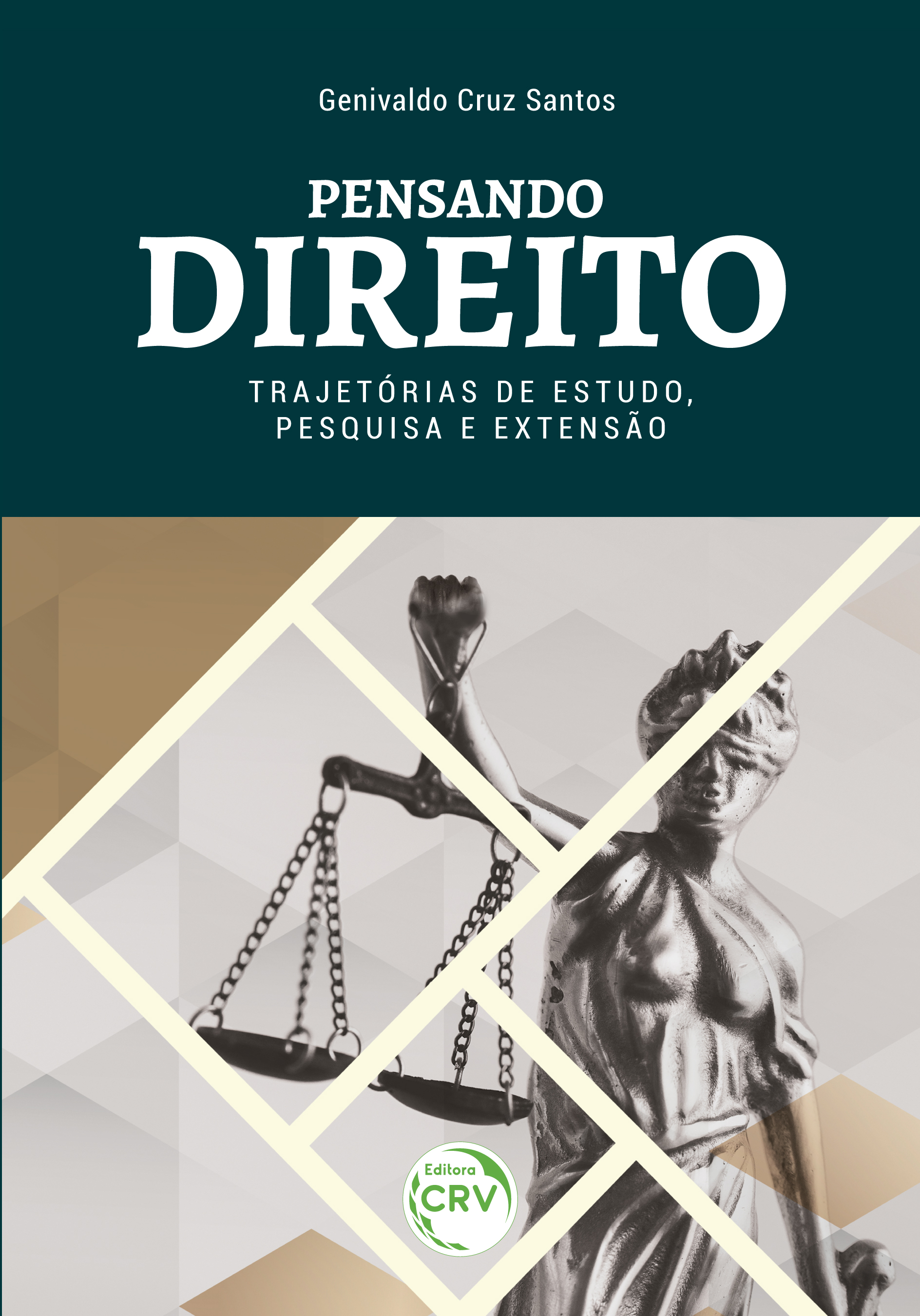 Capa do livro: PENSANDO DIREITO:<BR>trajetórias de estudo, pesquisa e extensão