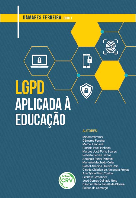 Capa do livro: LGPD APLICADA À EDUCAÇÃO