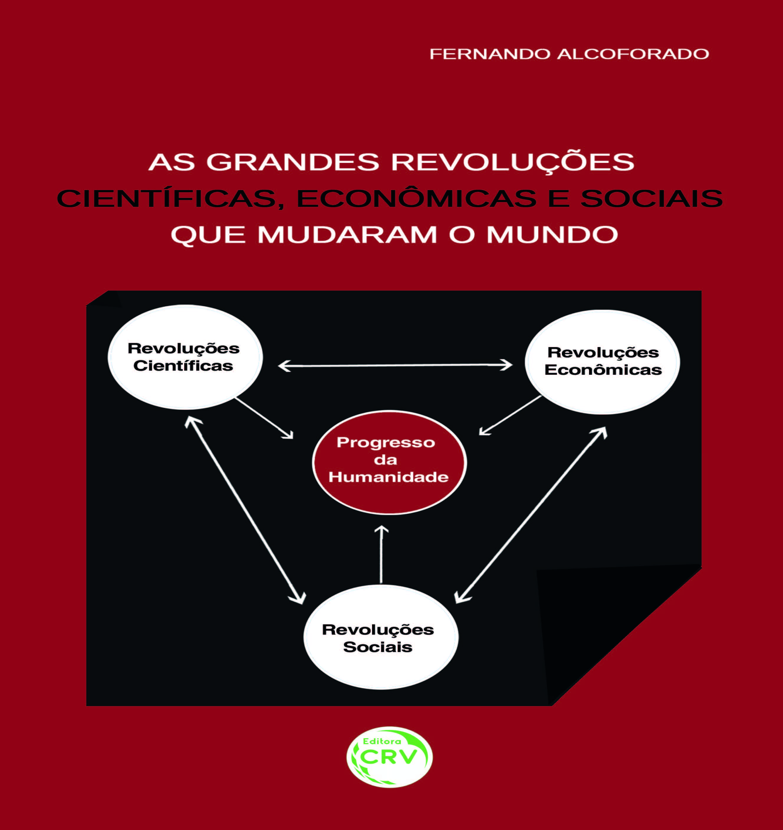 Capa do livro: AS GRANDES REVOLUÇÕES CIENTÍFICAS, ECONÔMICAS E SOCIAIS QUE MUDARAM O MUNDO
