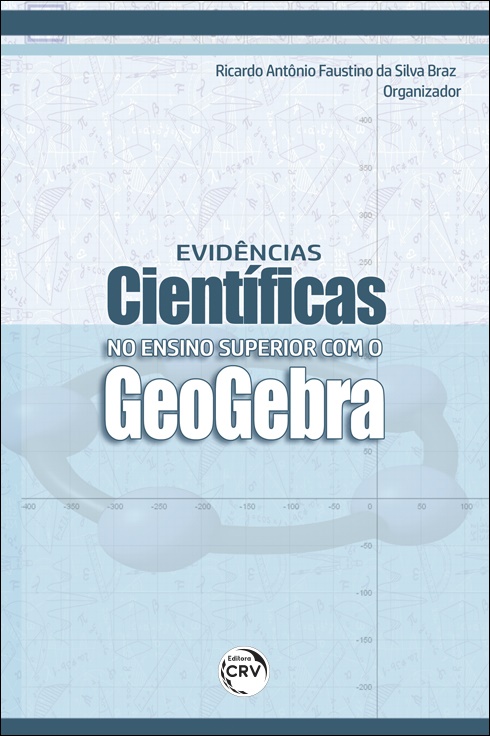 Capa do livro: EVIDÊNCIAS CIENTÍFICAS NO ENSINO SUPERIOR COM O GEOGEBRA