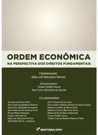 Capa do livro: ORDEM ECONÔMICA NA PERSPECTIVA DOS DIREITOS FUNDAMENTAIS