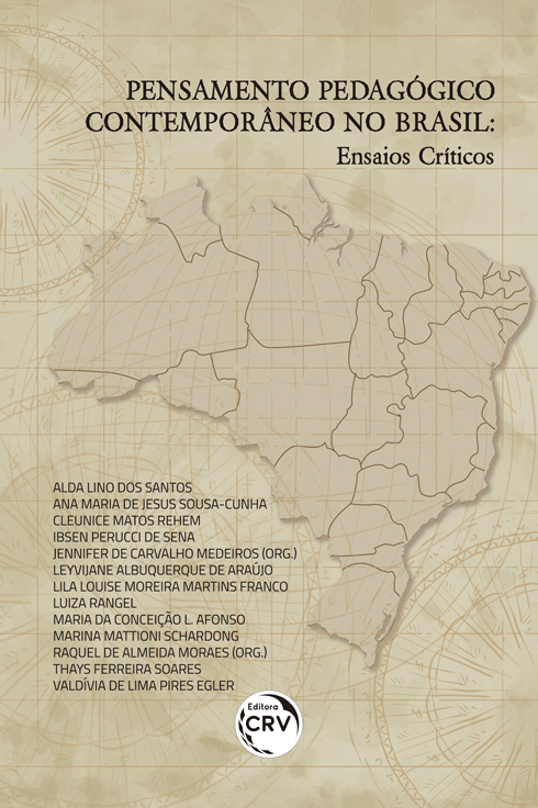 Capa do livro: PENSAMENTO PEDAGÓGICO CONTEMPORÂNEO NO BRASIL:<br> ensaios críticos