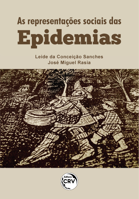 Capa do livro: AS REPRESENTAÇÕES SOCIAIS DAS EPIDEMIAS