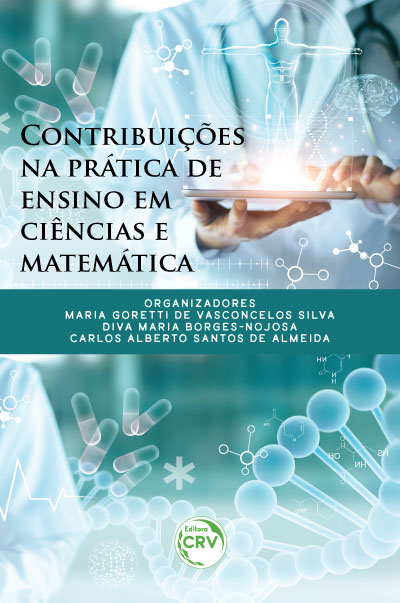 Capa do livro: CONTRIBUIÇÕES NA PRÁTICA DE ENSINO EM CIÊNCIAS E MATEMÁTICA