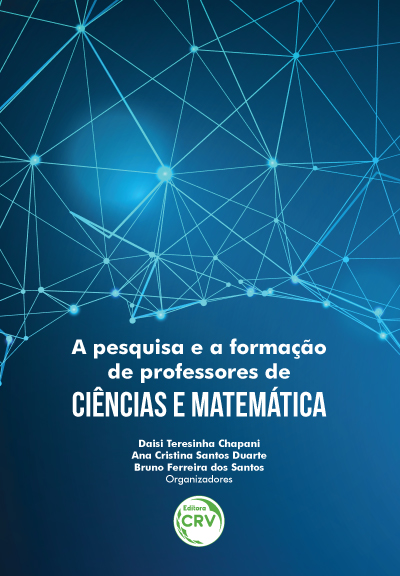 Capa do livro: A PESQUISA E A FORMAÇÃO DE PROFESSORES DE CIÊNCIAS E MATEMÁTICA