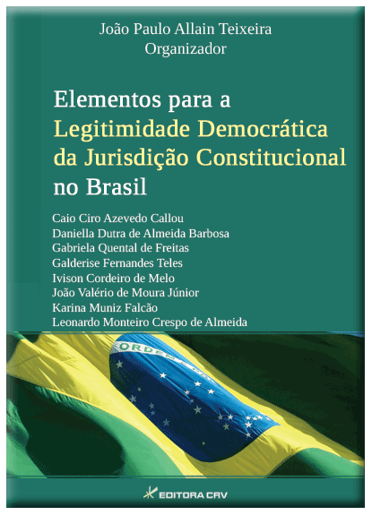 Capa do livro: ELEMENTOS PARA A LEGITIMIDADE DEMOCRÁTICA DA JURISDIÇÃO CONSTITUCIONAL NO BRASIL