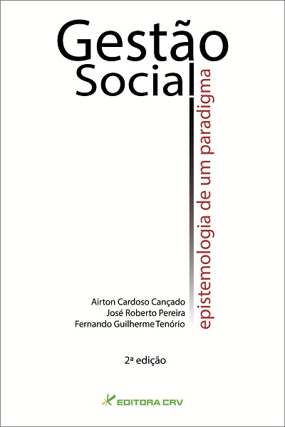 Capa do livro: GESTÃO SOCIAL:<br> epistemologia de um paradigma<br> 2ª Edição