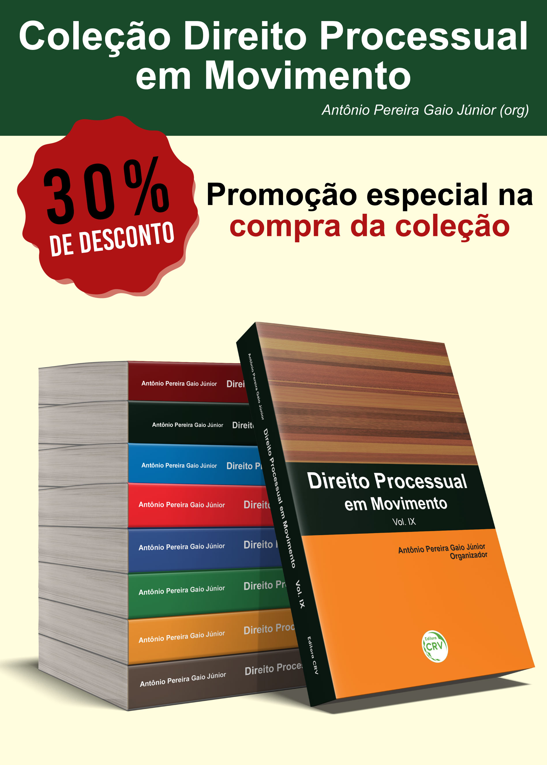 Capa do livro: COLEÇÃO COMPLETA:<br>DIREITO PROCESSUAL EM MOVIMENTO