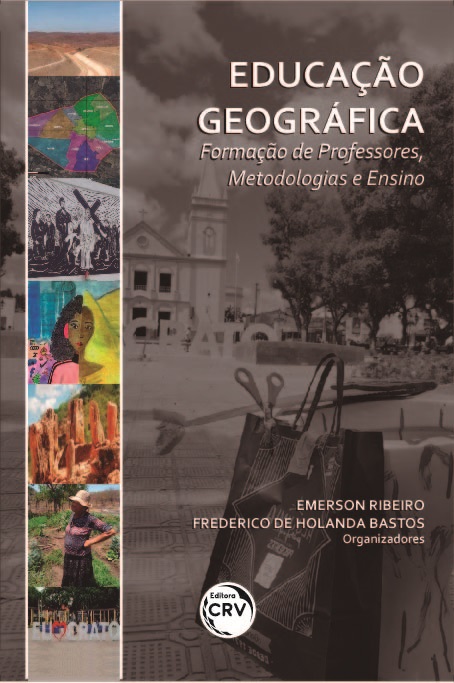 Capa do livro: EDUCAÇÃO GEOGRÁFICA: <br>Formação de Professores, Metodologias e Ensino