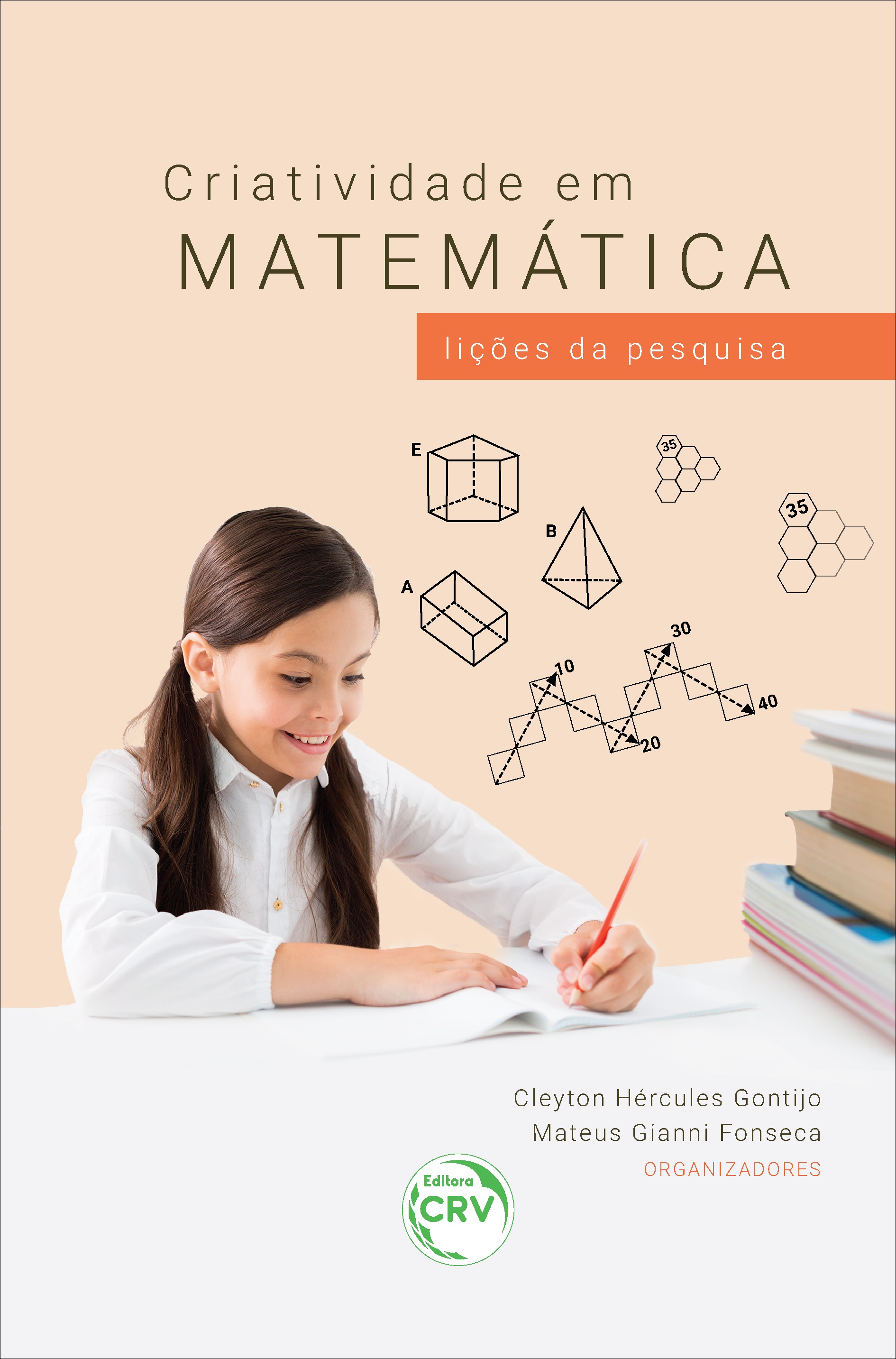 Capa do livro: CRIATIVIDADE EM MATEMÁTICA:<br> lições da pesquisa