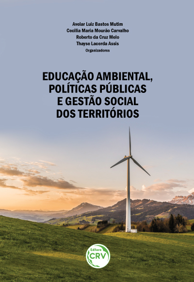 Capa do livro: EDUCAÇÃO AMBIENTAL, POLÍTICAS PÚBLICAS E GESTÃO SOCIAL DOS TERRITÓRIOS