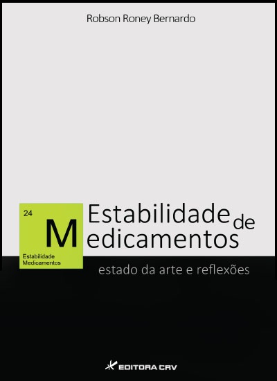 Capa do livro: ESTABILIDADE DE MEDICAMENTOS:<br>estado da arte e reflexões