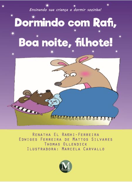 Capa do livro: DORMINDO COM RAFI, BOA NOITE, FILHOTE!