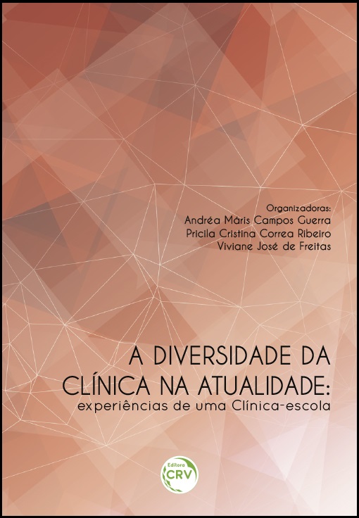 Capa do livro: A DIVERSIDADE DA CLÍNICA NA ATUALIDADE:<br>experiências de uma clínica-escola