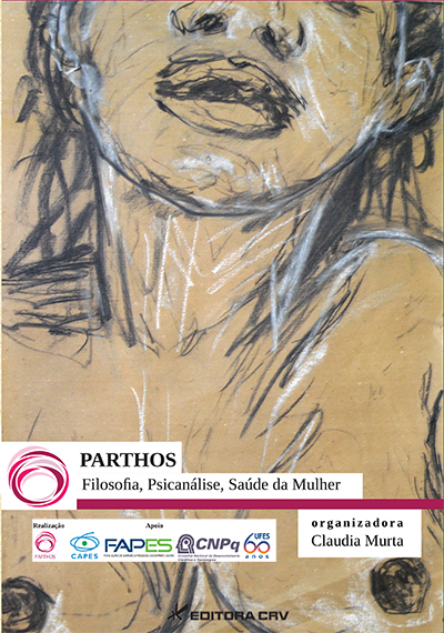 Capa do livro: PARTHOS FILOSOFIA, PSICANÁLISE, SAÚDE DA MULHER