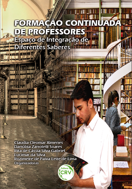 Capa do livro: FORMAÇÃO CONTINUADA DE PROFESSORES: <br> espaço de integração de diferentes saberes