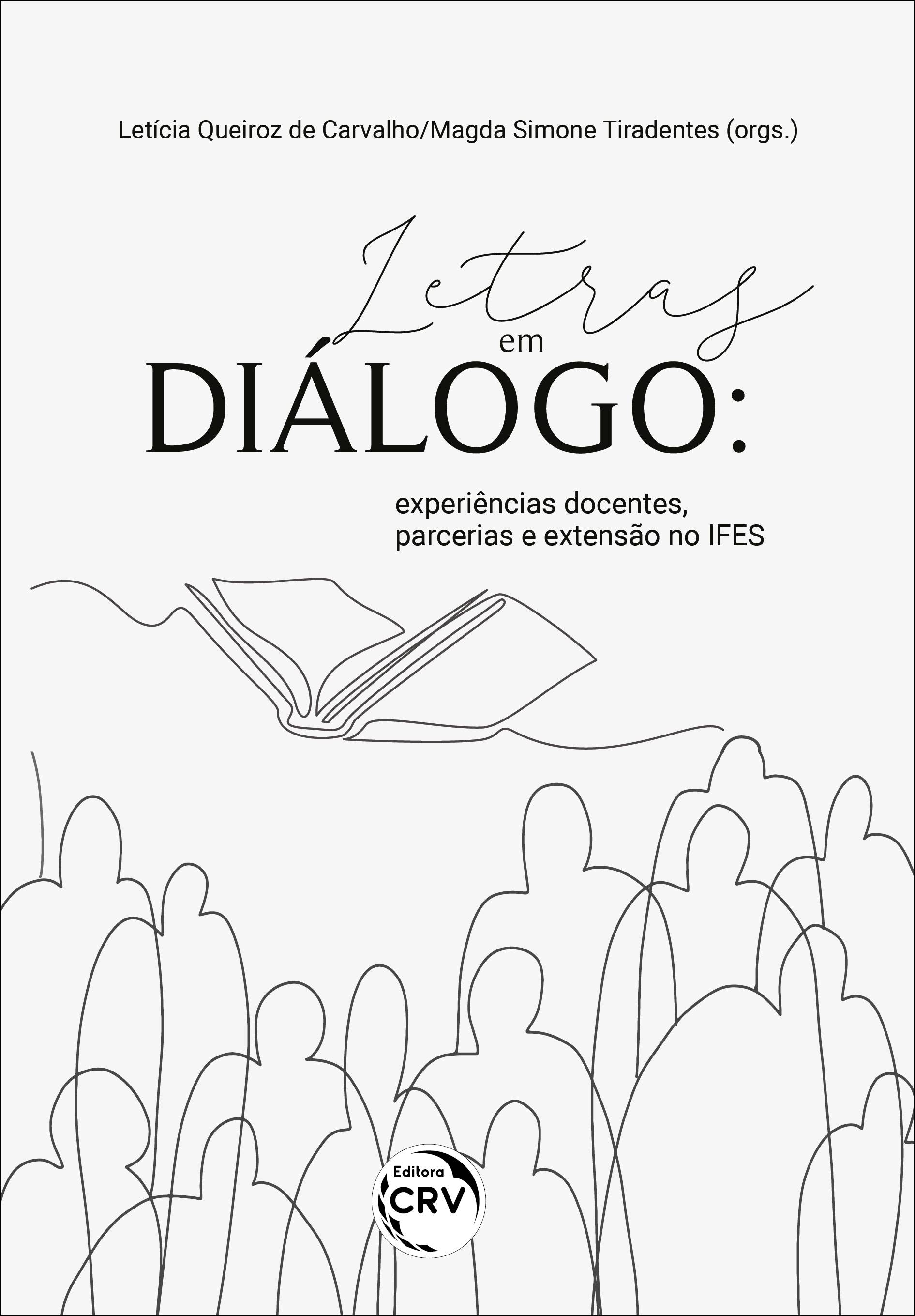 Capa do livro: LETRAS EM DIÁLOGO: <br>experiências docentes, parcerias e extensão no IFES