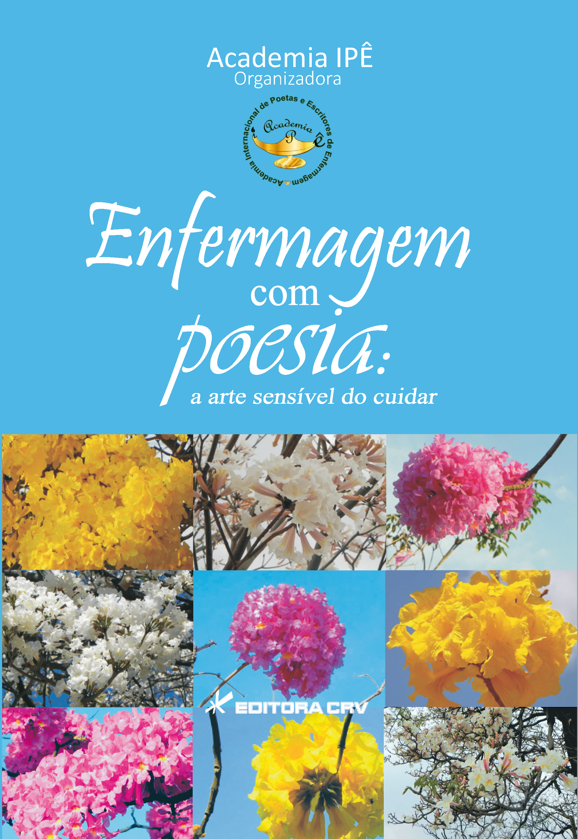 Capa do livro: ENFERMAGEM COM POESIA: a arte sensível do cuidar