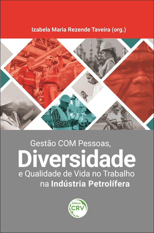 Capa do livro: GESTÃO COM PESSOAS, DIVERSIDADE E QUALIDADE DE VIDA NO TRABALHO NA INDÚSTRIA PETROLÍFERA