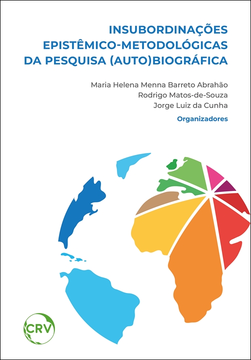 Capa do livro: Insubordinações epistêmico-metodológicas da pesquisa (auto)biográfica - VOL 1