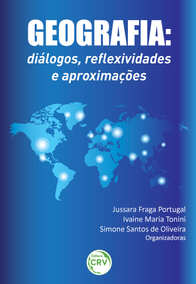 Capa do livro: GEOGRAFIA:<br> diálogos, reflexividades e aproximações