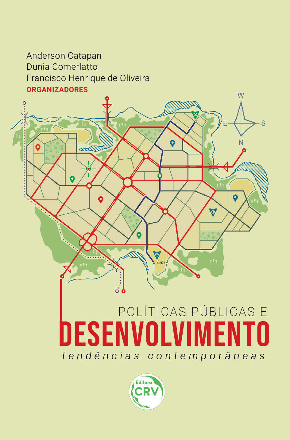 Capa do livro: POLÍTICAS PÚBLICAS E DESENVOLVIMENTO:<br> tendências contemporâneas