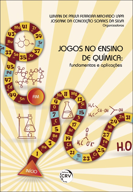 Capa do livro: JOGOS NO ENSINO DE QUÍMICA:<BR> fundamentos e aplicações