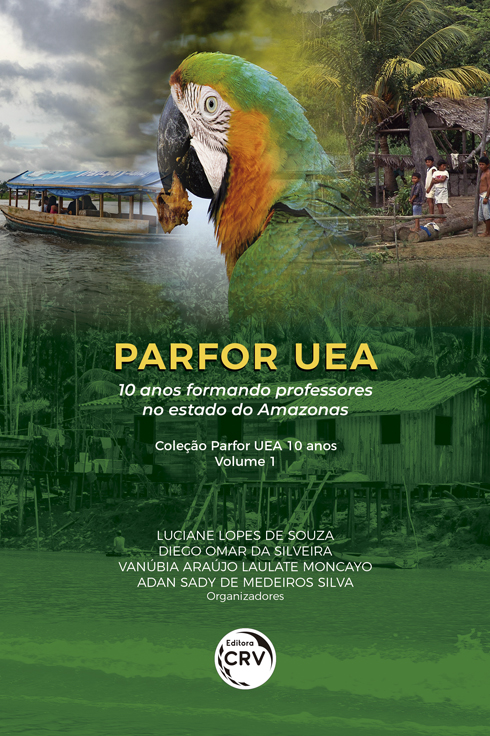 Capa do livro: PARFOR UEA: <br>10 anos formando professores no estado do Amazonas <br><br>Coleção Parfor UEA 10 anos – Volume 1